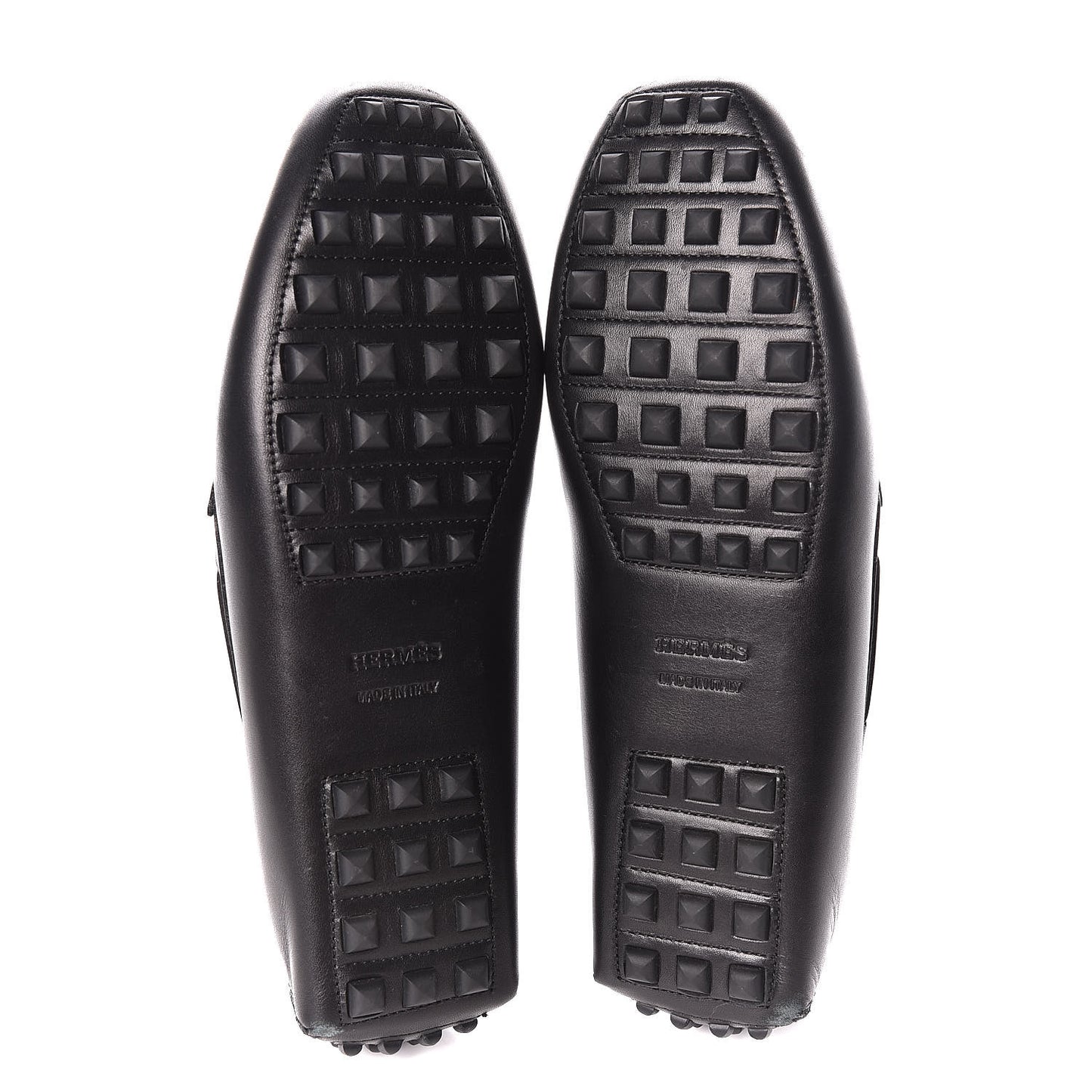 Calfskin Womens Oscar Loafers 38 Black