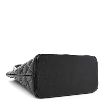 Chanel Caviar Quilted Medallion Tote Black 4 of 10
