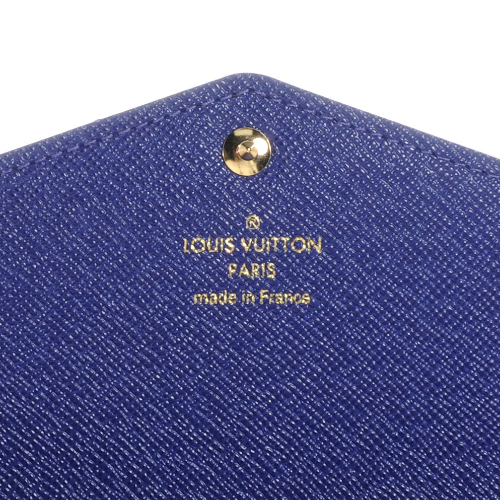 Monogram My LV Heritage Sarah Wallet NM Blue Marine Violet