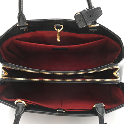 Louis Vuitton Empreinte Monogram Giant Montaigne MM Black Beige 5 of 9