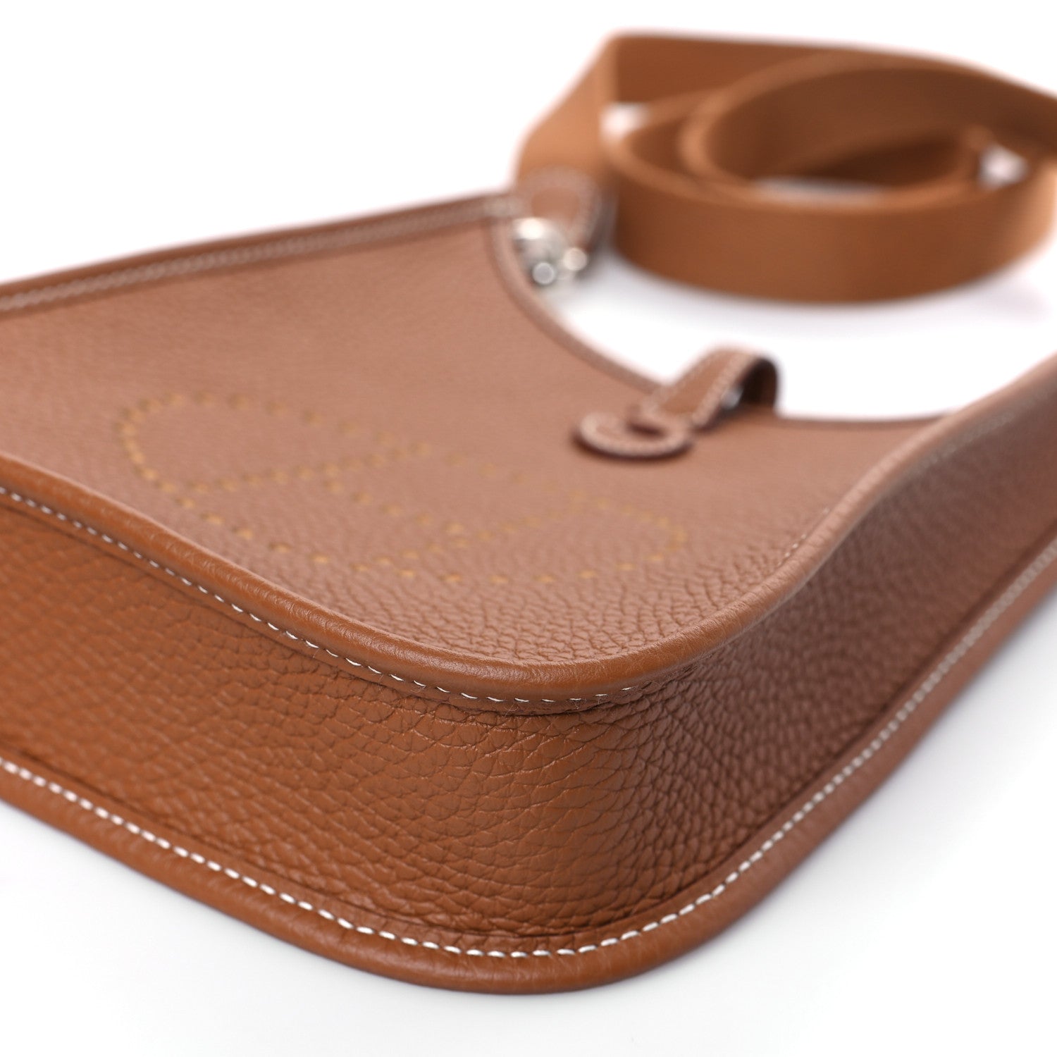 Hermes Taurillon Clemence Evelyne TPM Gold 9 of 10