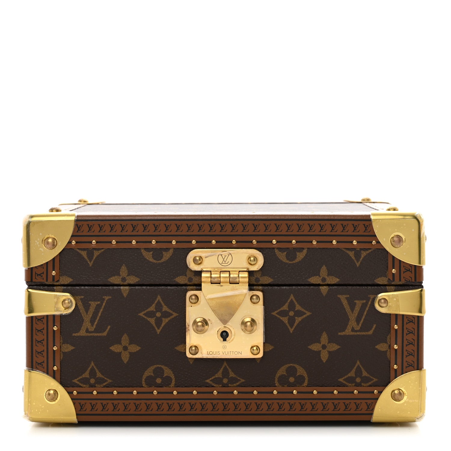 Louis Vuitton Monogram Coffret Tresor 24 Royal Blue 1 of 7