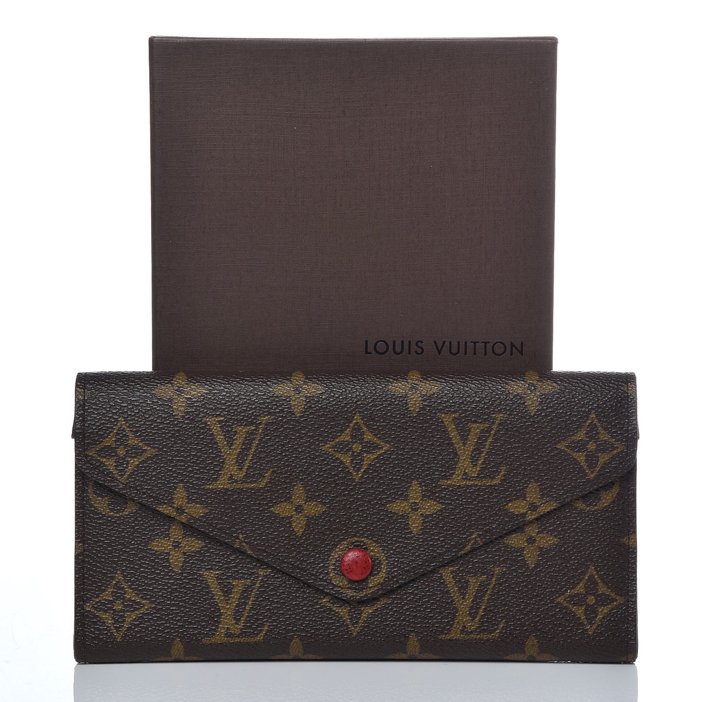 Monogram Josephine Wallet Rouge
