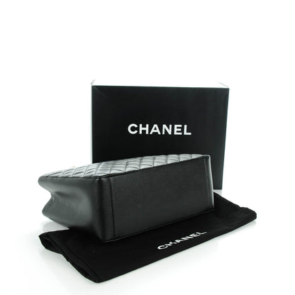 Chanel Caviar Quilted Grand Shopping Tote GST Black 4 of 7