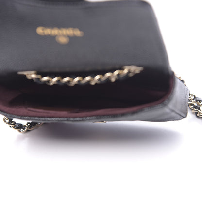Chanel Caviar Quilted Mini Chain Belt Bag Black 5 of 11