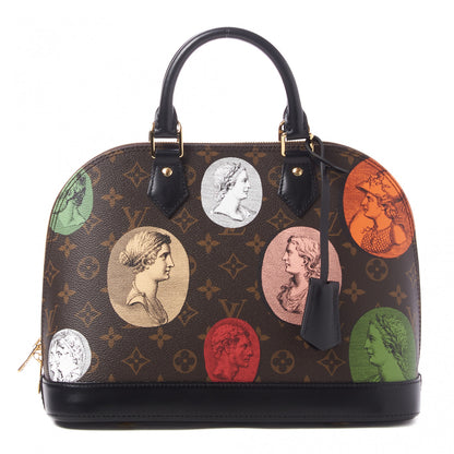 Louis Vuitton X FORNASETTI Monogram Cameo Alma PM 1 of 8