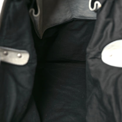 Balenciaga Agneau Classic Hardware Large Square Tote Gris Ciment 5 of 13