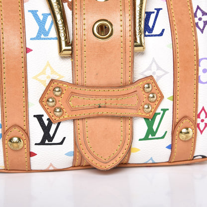 Louis Vuitton Monogram Multicolor Theda GM White 8 of 10