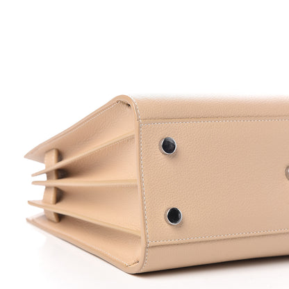 Saint Laurent Grained Calfskin Topstich Baby Sac De Jour Nude Powder 7 of 8