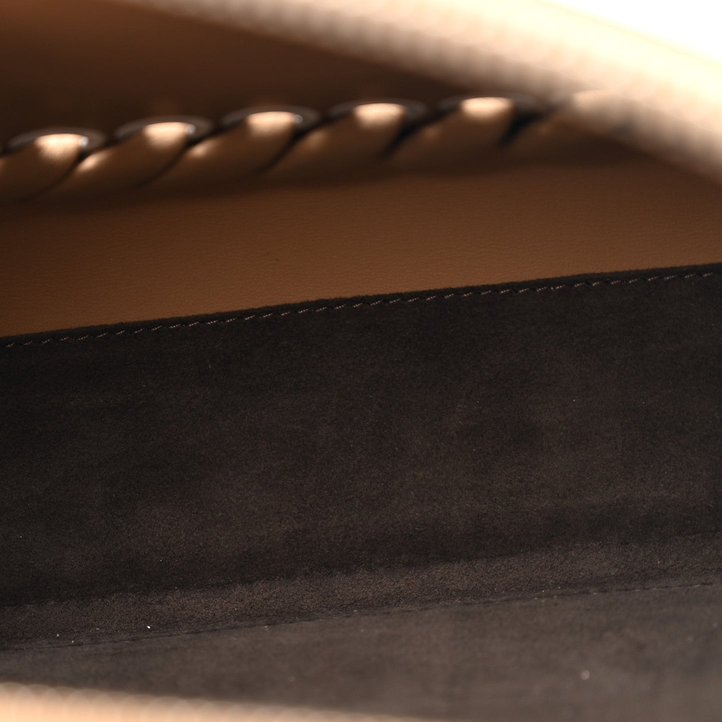 Vitello Baltico Dolce Shiny Nappa Lace Up DotCom Satchel Cuoio Ceruleo