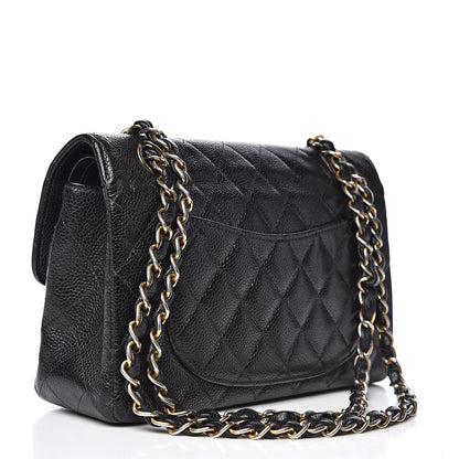 Chanel Caviar Quilted Small Double Flap Black 3 of 18