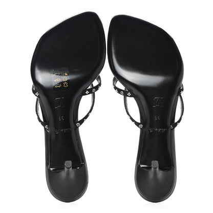 Louis Vuitton Citizen Thong Sandal 38 Black 5 of 10