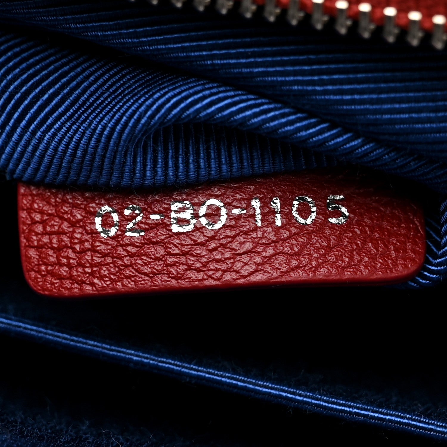 Christian Dior Grained Calfskin Medium Diorama Flap Bag Red 7 of 10