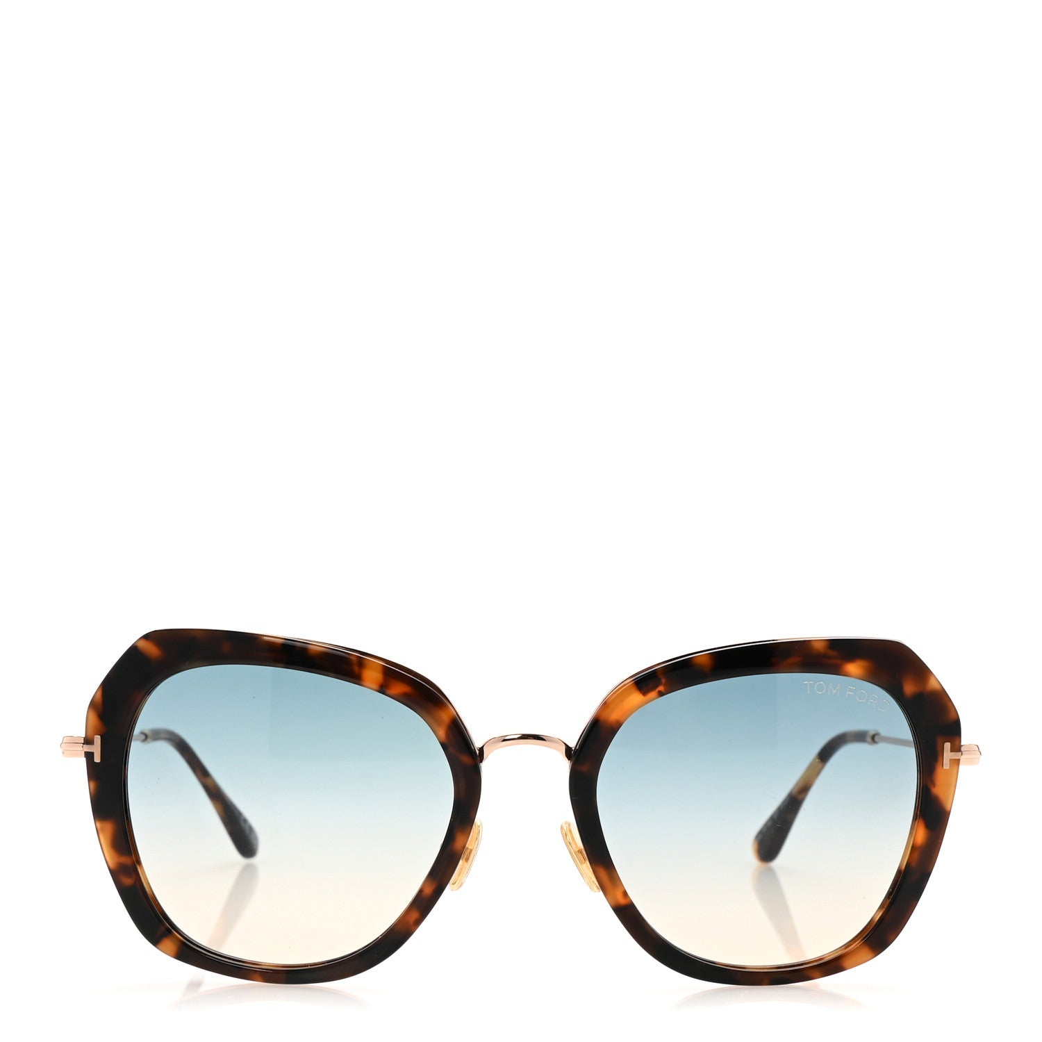 Tom Ford Acetate Metal Kenyan Sunglasses TF792 Havana 2 of 7