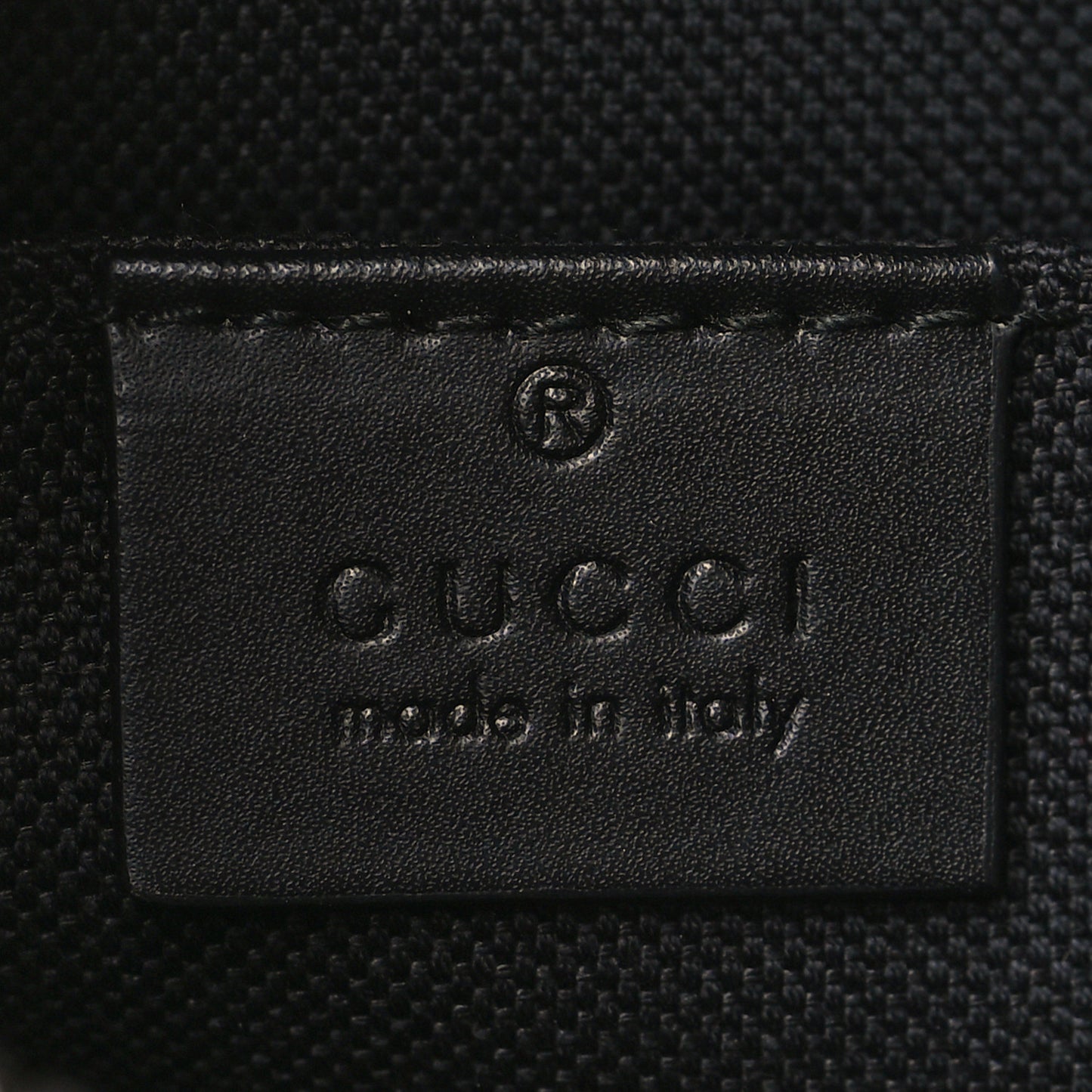 GG Supreme Monogram Web Small Flat Messenger Bag Black Grey