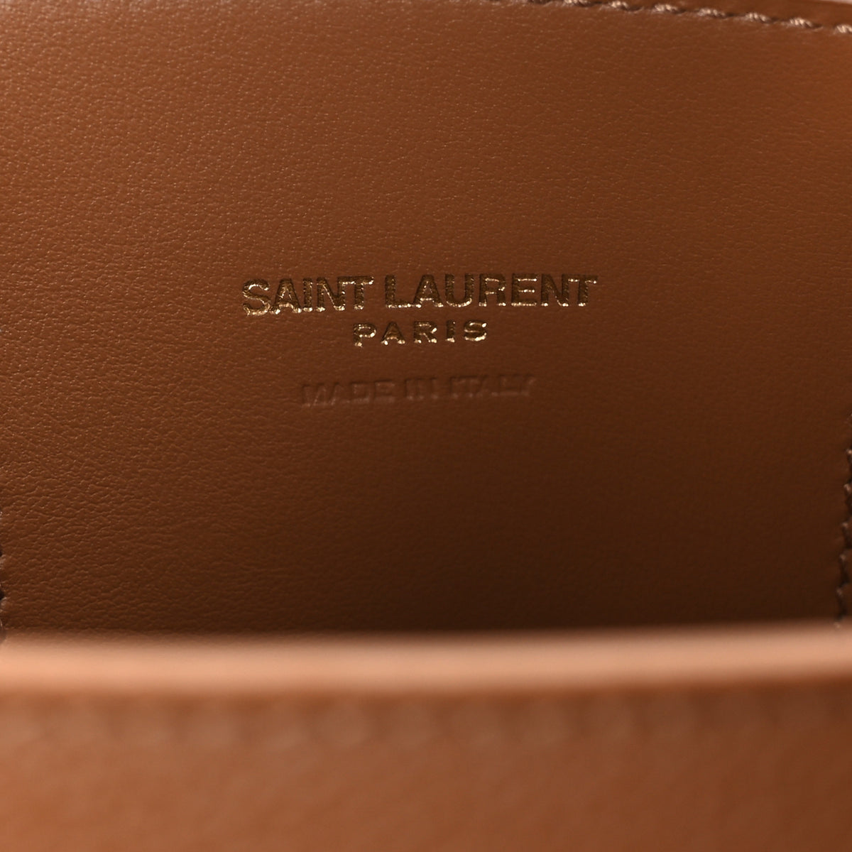 Grained Calfskin Nano Supple Sac De Jour Cinnamon