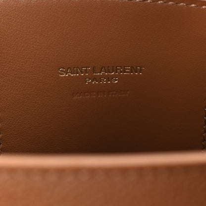 Saint Laurent Grained Calfskin Nano Supple Sac De Jour Cinnamon 6 of 10