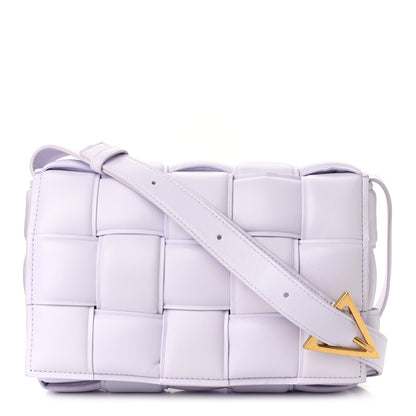 Bottega Veneta Nappa Maxi Intreccio Padded Cassette Crossbody Bag Chalk 1 of 8