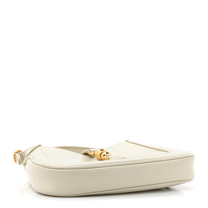 Gucci Boarded Dyana Lux Calfskin Mini Jackie 1961 Hobo Mystic White 4 of 11
