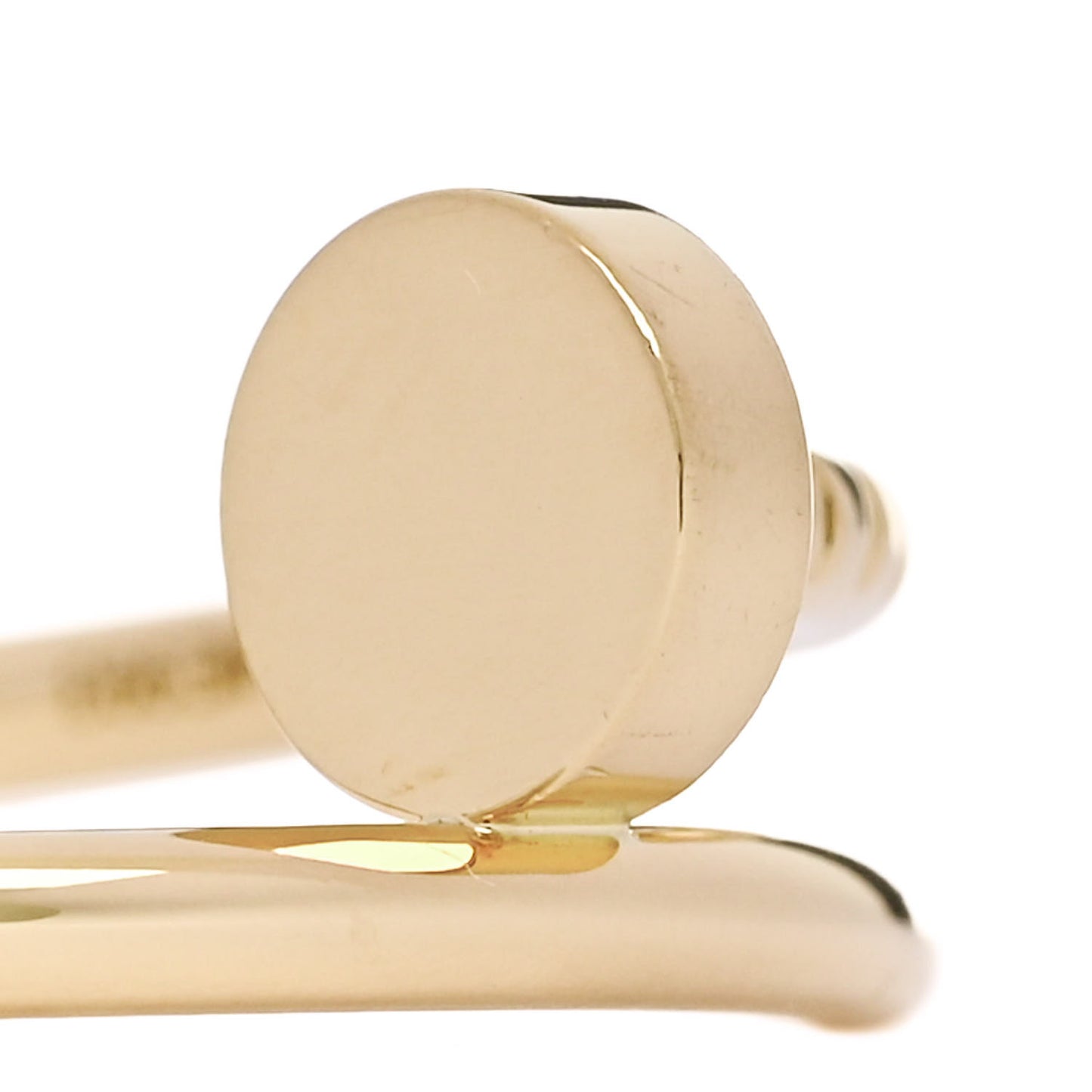 18K Yellow Gold Small Juste Un Clou Ring 54 7