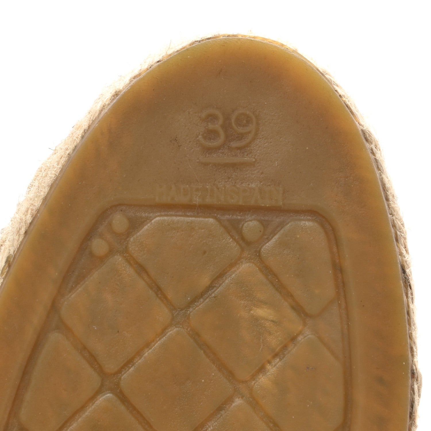 Chanel Fabric Patent CC Espadrilles 39 Multicolor Black 7 of 10