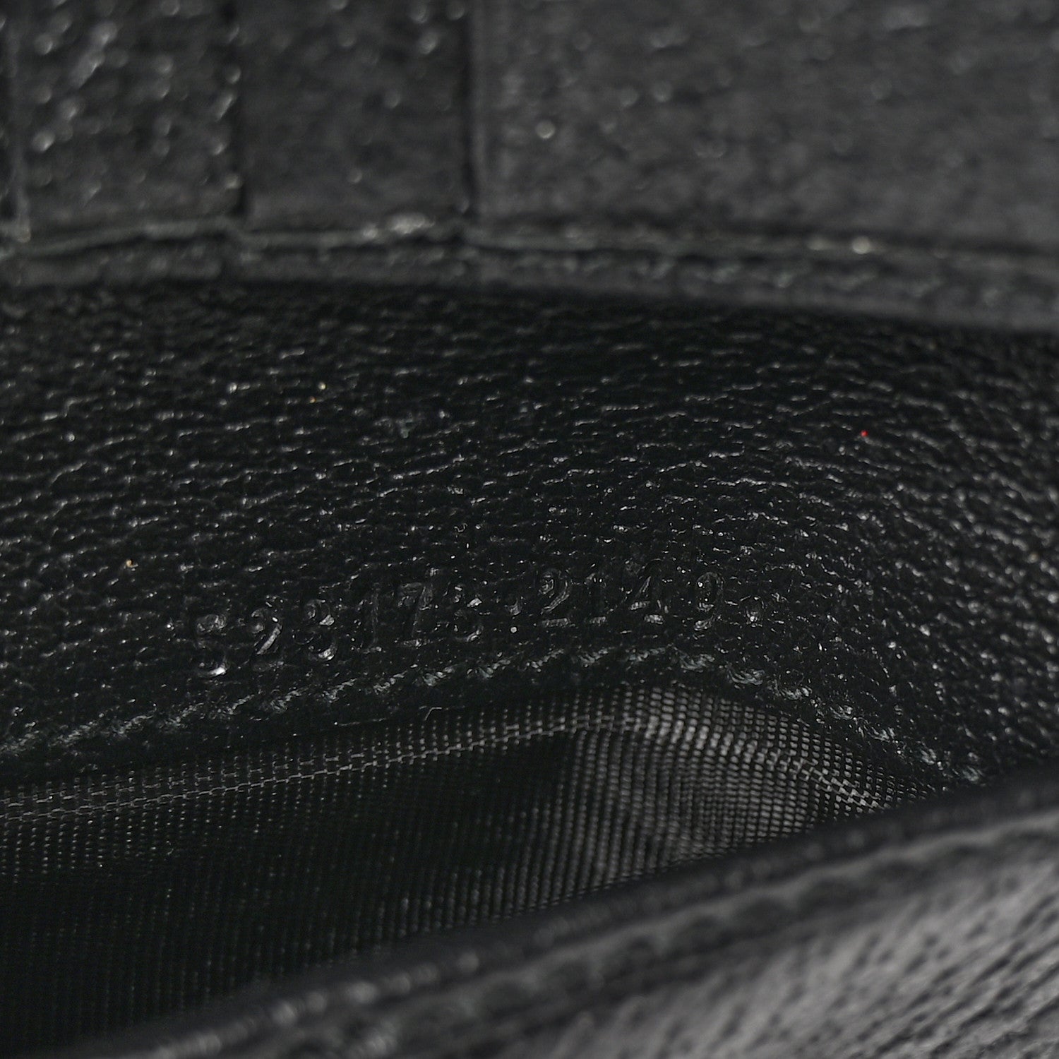 Gucci Textured Calfskin Web Ophidia French Flap Wallet Black 7 of 8