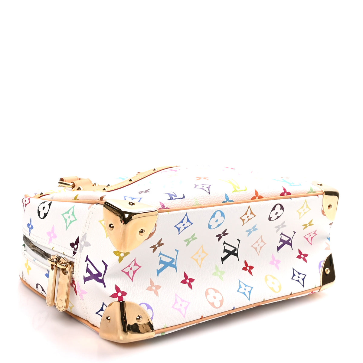 Louis Vuitton Monogram Multicolor Trouville White 4 of 9