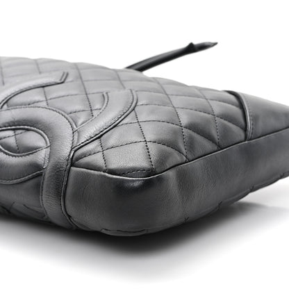 Chanel Calfskin Quilted Medium Cambon Messenger Black 9 of 10
