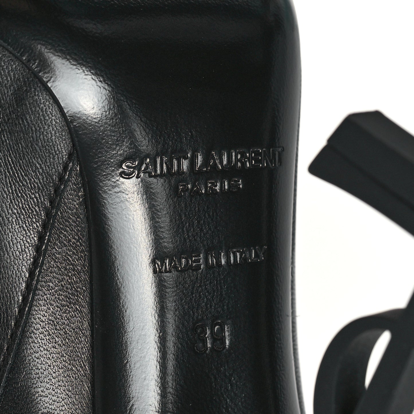 Calfskin Opyum Ankle Boots 39 Black