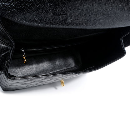 Chanel Caviar Quilted Crossbody Bag Black 5 of 7