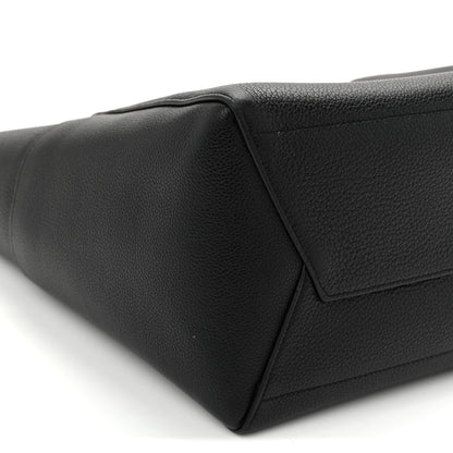 Celine Soft Grained Calfskin Sangle Bucket Bag Black 8 of 11