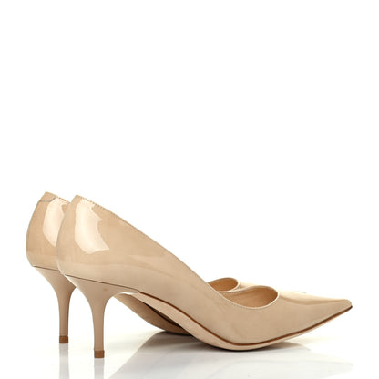 Jimmy Choo Patent Agnes 85 Pumps 35.5 Beige 4 of 9
