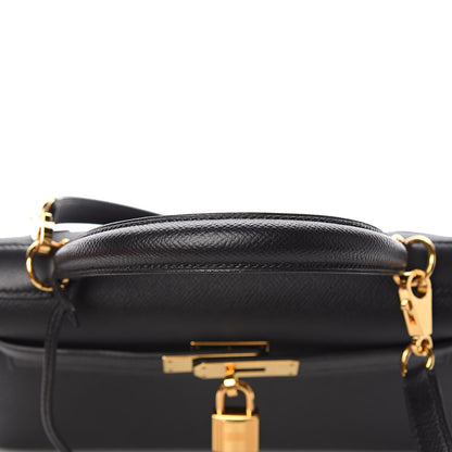 Hermes Epsom Kelly Sellier 28 Black 27 of 37