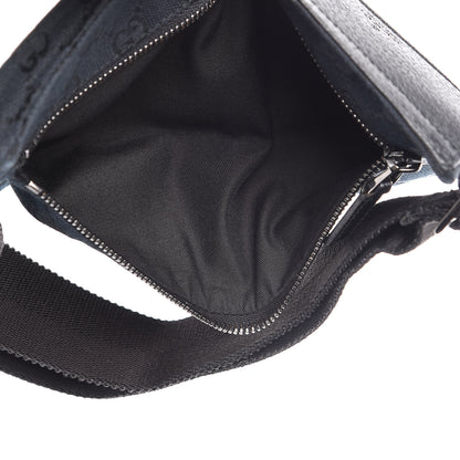 Gucci GG Monogram Double Pocket Belt Bag Black 5 of 10