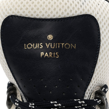 Louis Vuitton Calfskin Monogram Mens Ankle Boots 8 White 6 of 12