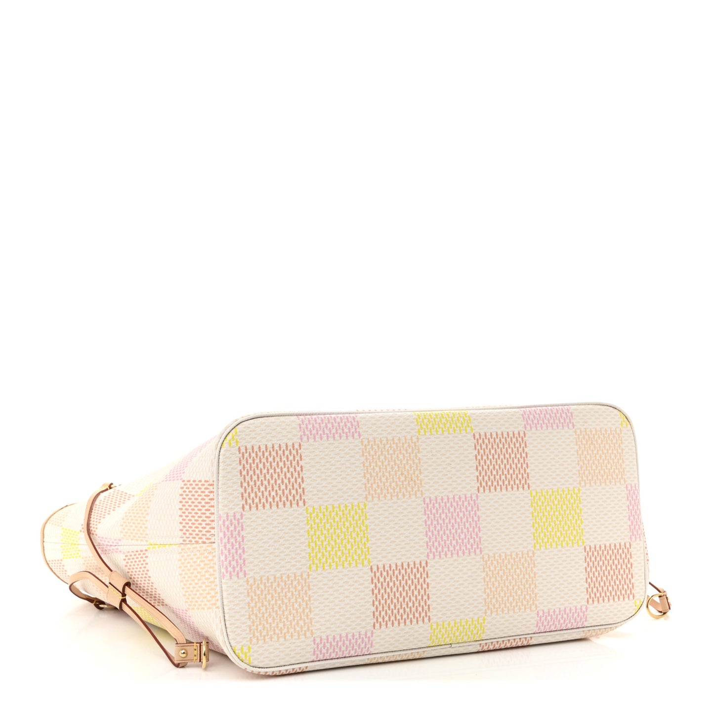 Damier Giant Neverfull MM Peach