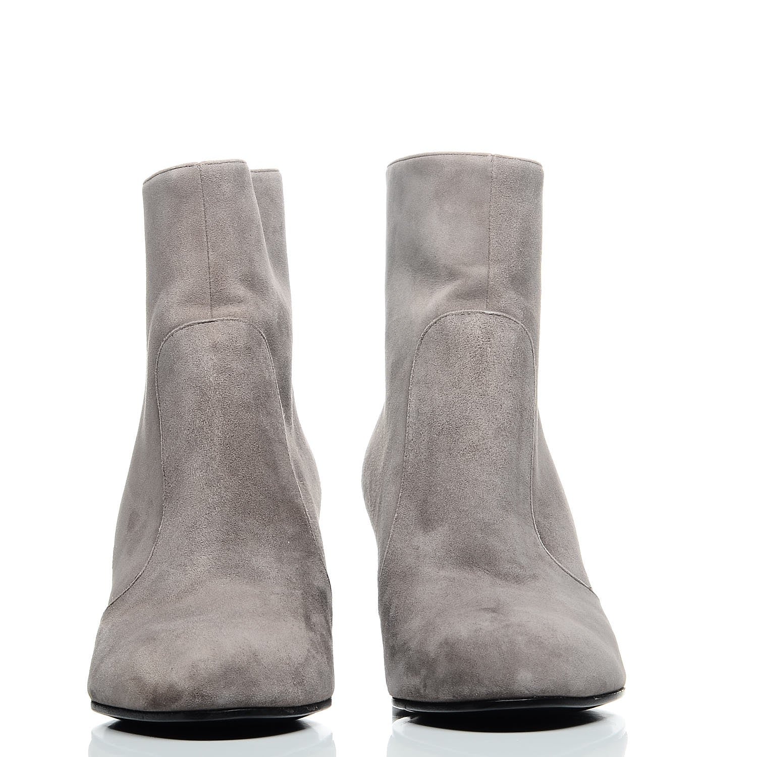 Louis Vuitton Suede Masterclass Ankle Boots 37.5 Gris 2 of 8