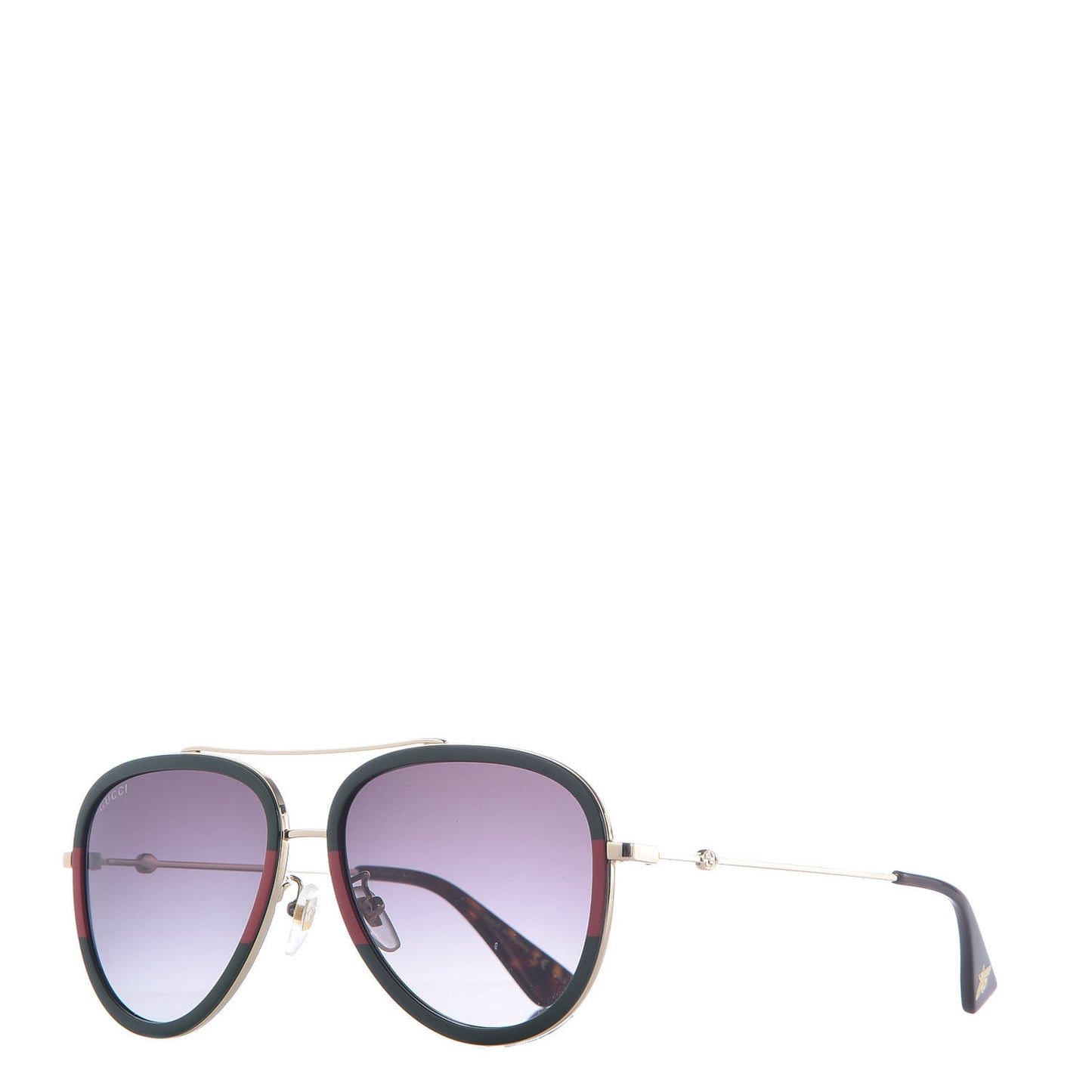 Web Aviator Sunglasses GG0062S Green Red