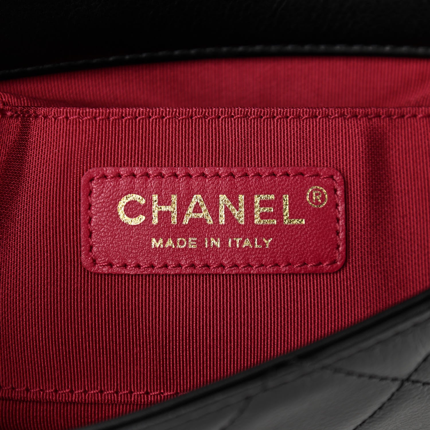 Chanel Calfskin Quilted Mini Rectangular Crystal Pearls Chain Flap Black 6 of 11