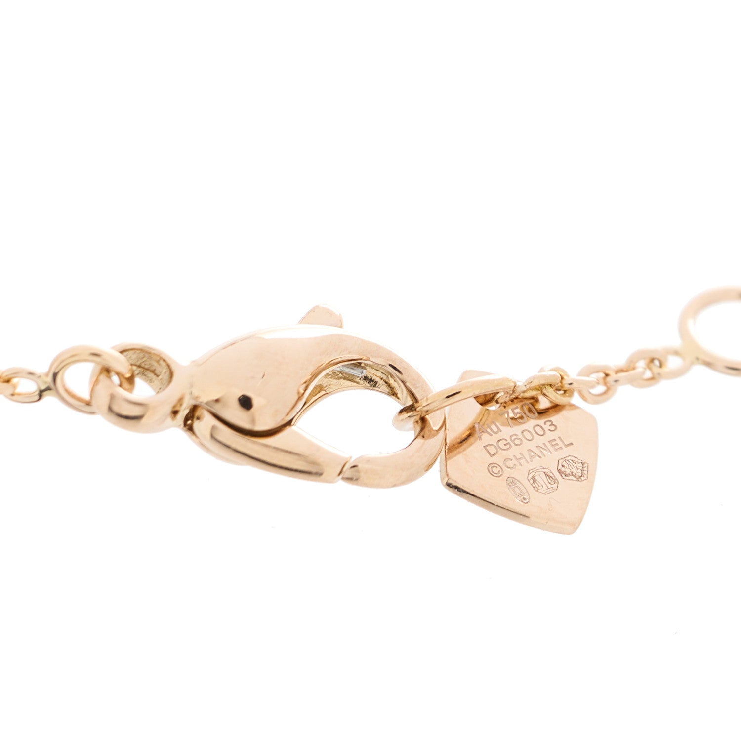 Chanel 18K Beige Gold Coco Bracelet 3 of 4