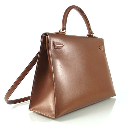 Hermes Epsom Kelly Sellier 35 Gold 3 of 11