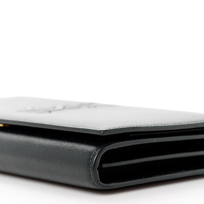 Saint Laurent Calfskin Monogram Belle de Jour Chain Clutch Black 9 of 10