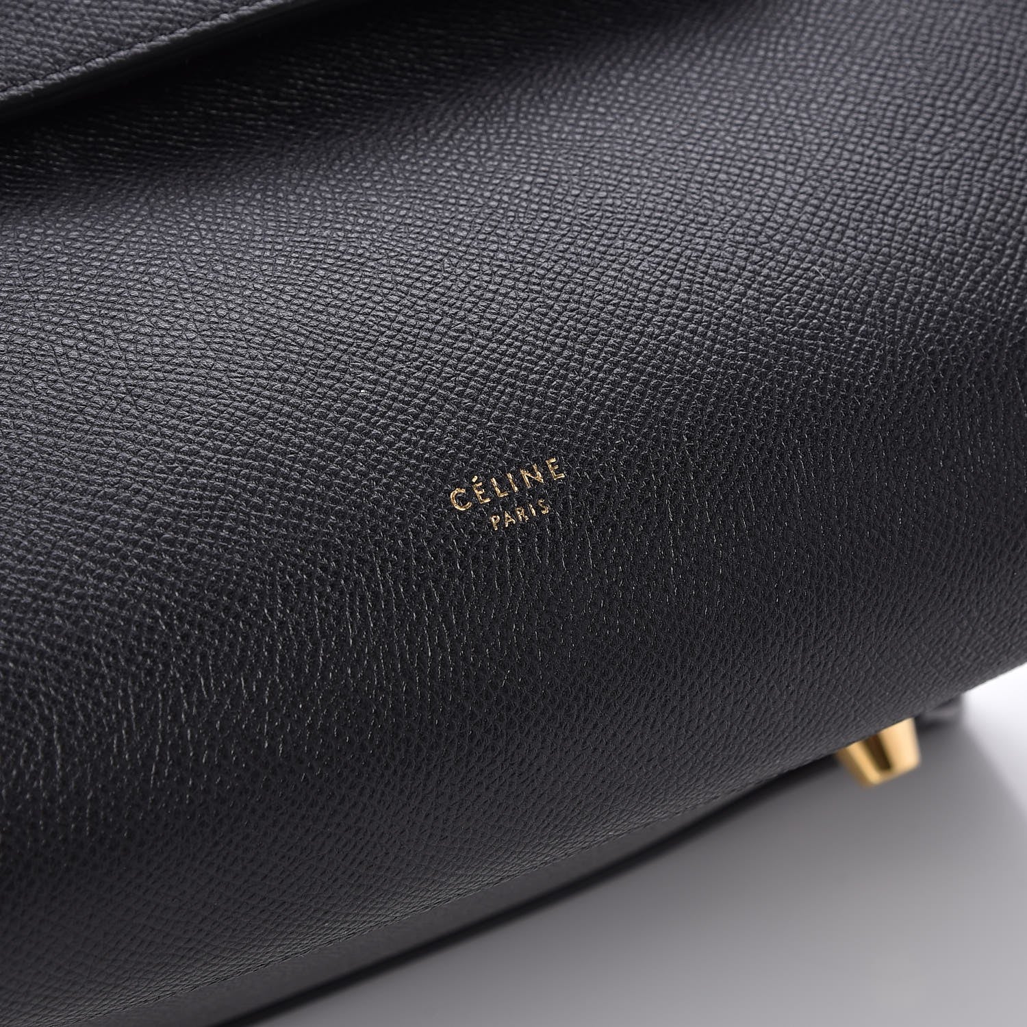 Celine Grained Calfskin Mini Belt Bag Black 6 of 8