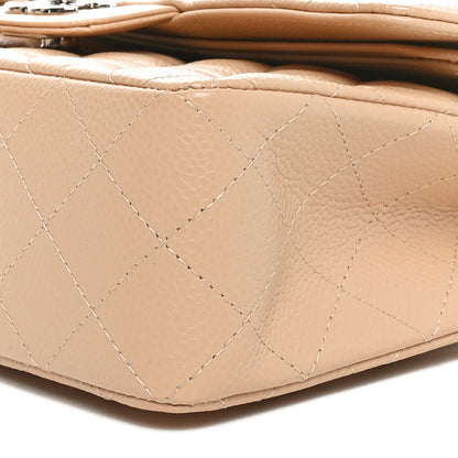 Chanel Caviar Quilted Small Double Flap Beige 10 of 11