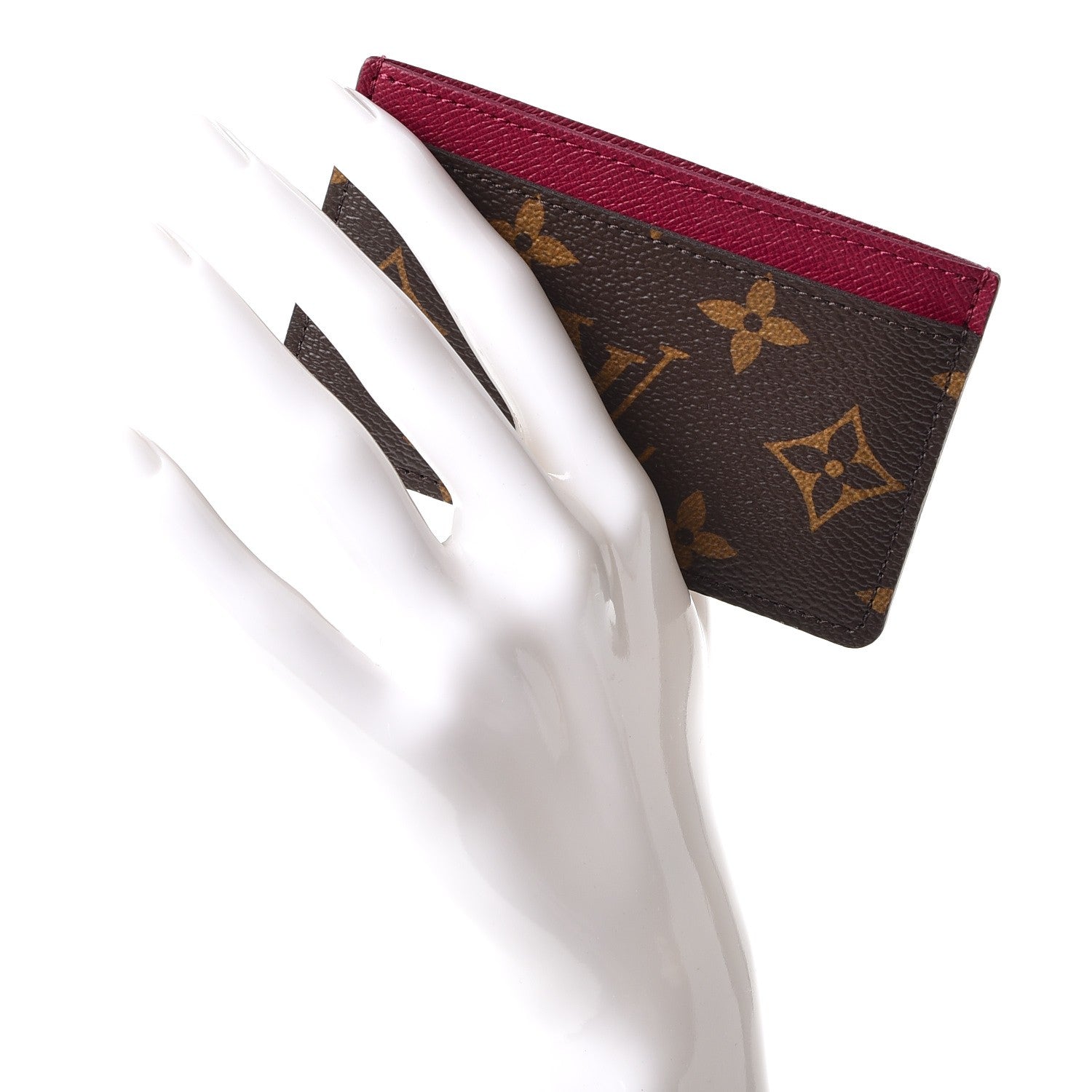 Louis Vuitton Monogram Card Holder Fuchsia 2 of 8