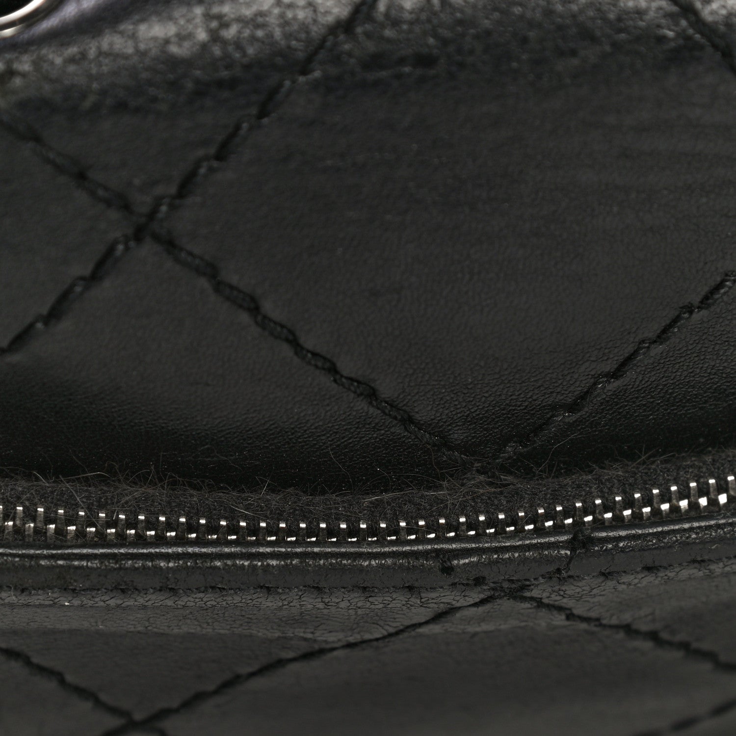 Chanel Lambskin Small Stitched Mini Flap Black 13 of 23