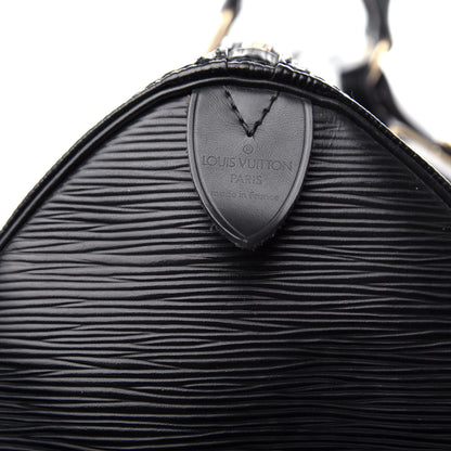 Louis Vuitton Epi Keepall 45 Black 7 of 11