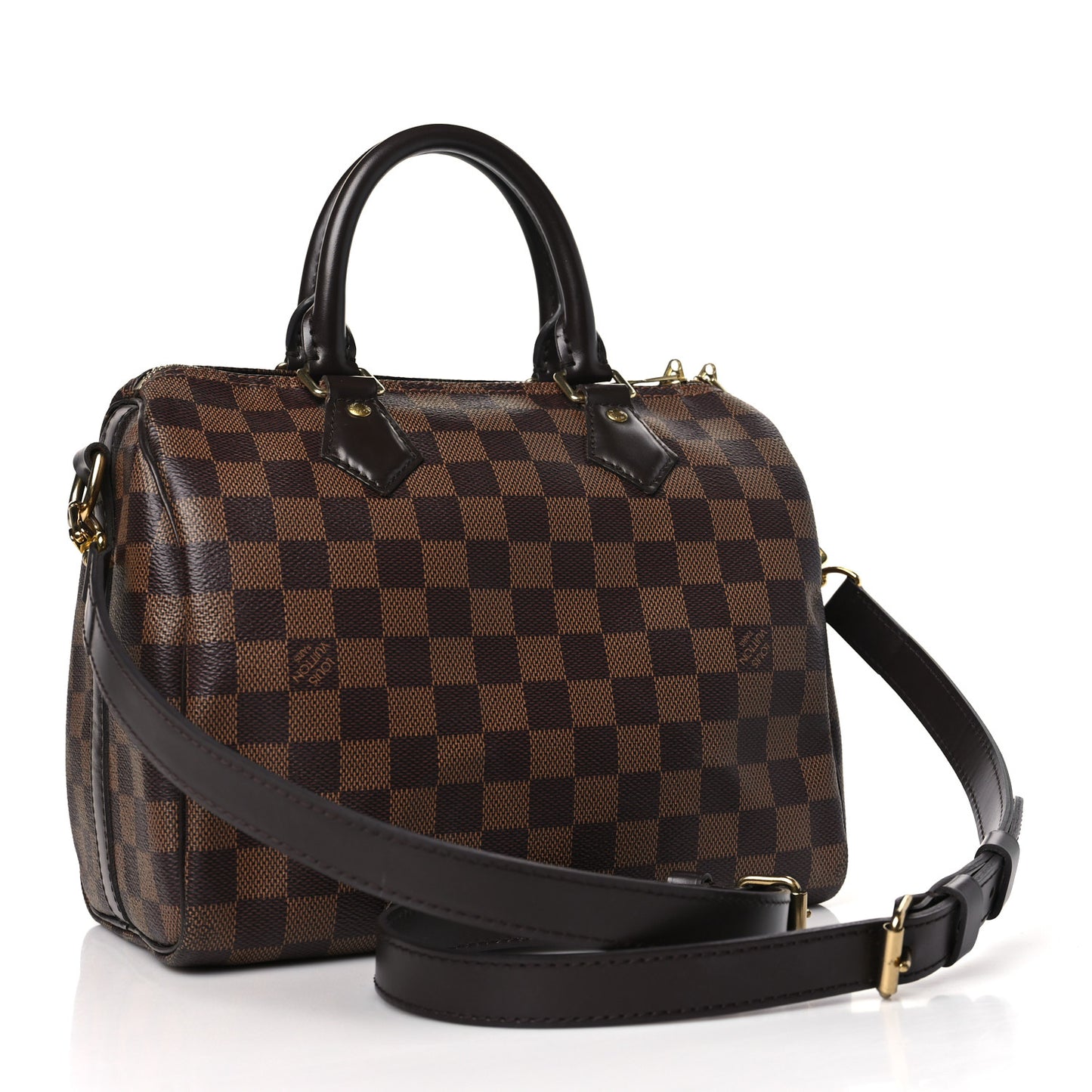 LOUIS VUITTON Damier Ebene Speedy Bandouliere 25