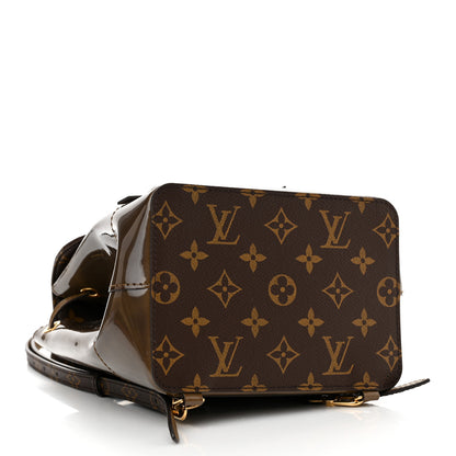 Louis Vuitton Patent Monogram Hot Springs Backpack Vert Bronze 4 of 9