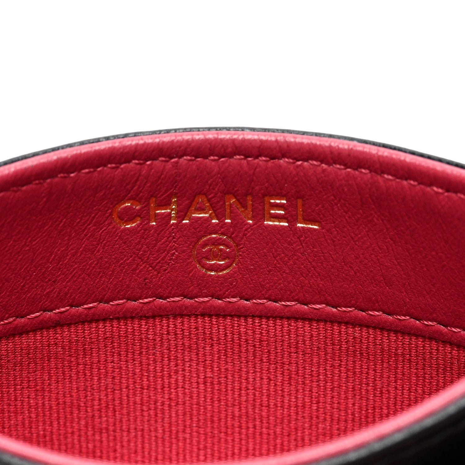 Chanel Lambskin Quilted Chanel 19 Card Holder Black 6 of 8